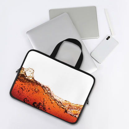 Cola Print Laptop Sleeve With Handle