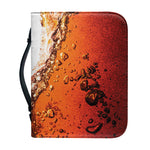Cola Print Leather Bible Cover