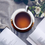 Cola Print Leather Coaster Set