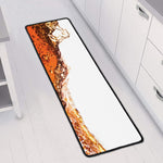 Cola Print Long Kitchen Mat