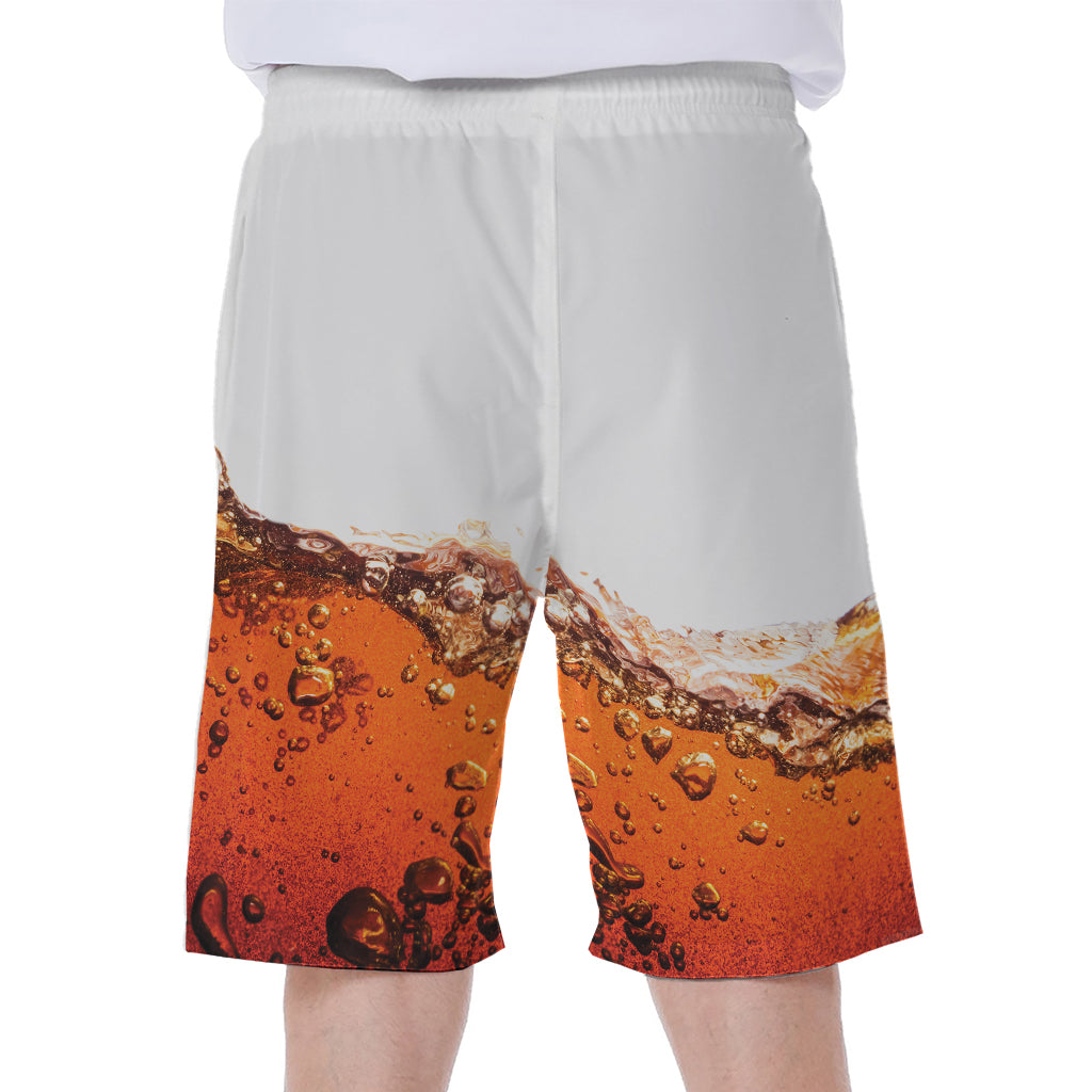 Cola Print Men's Beach Shorts