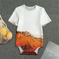 Cola Print Men's Bodysuit