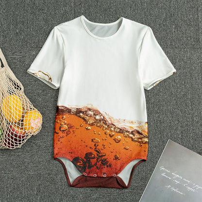 Cola Print Men's Bodysuit
