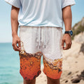 Cola Print Men's Cargo Shorts