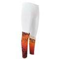 Cola Print Men's Compression Pants