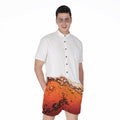 Cola Print Men's Romper