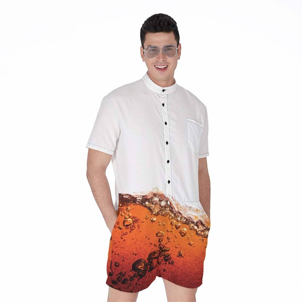 Cola Print Men's Rompers