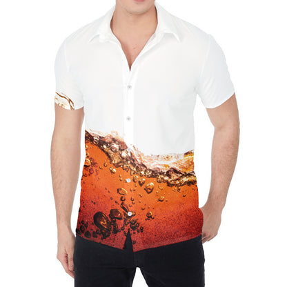 Cola Print Men's Shirt