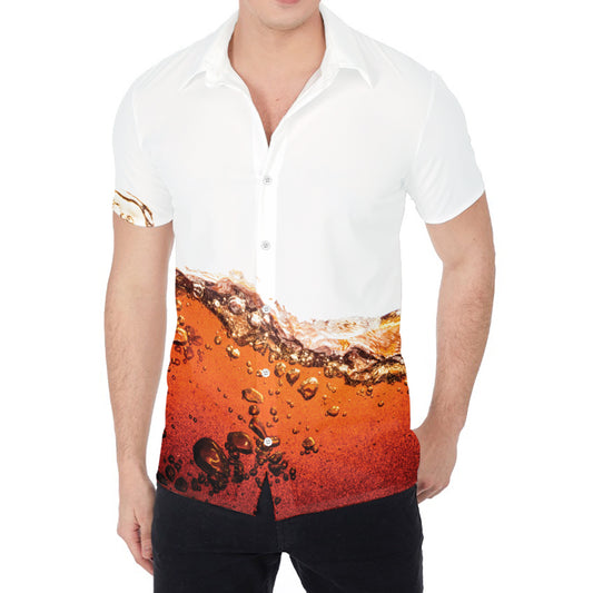 Cola Print Men's Shirt