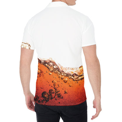 Cola Print Men's Shirt