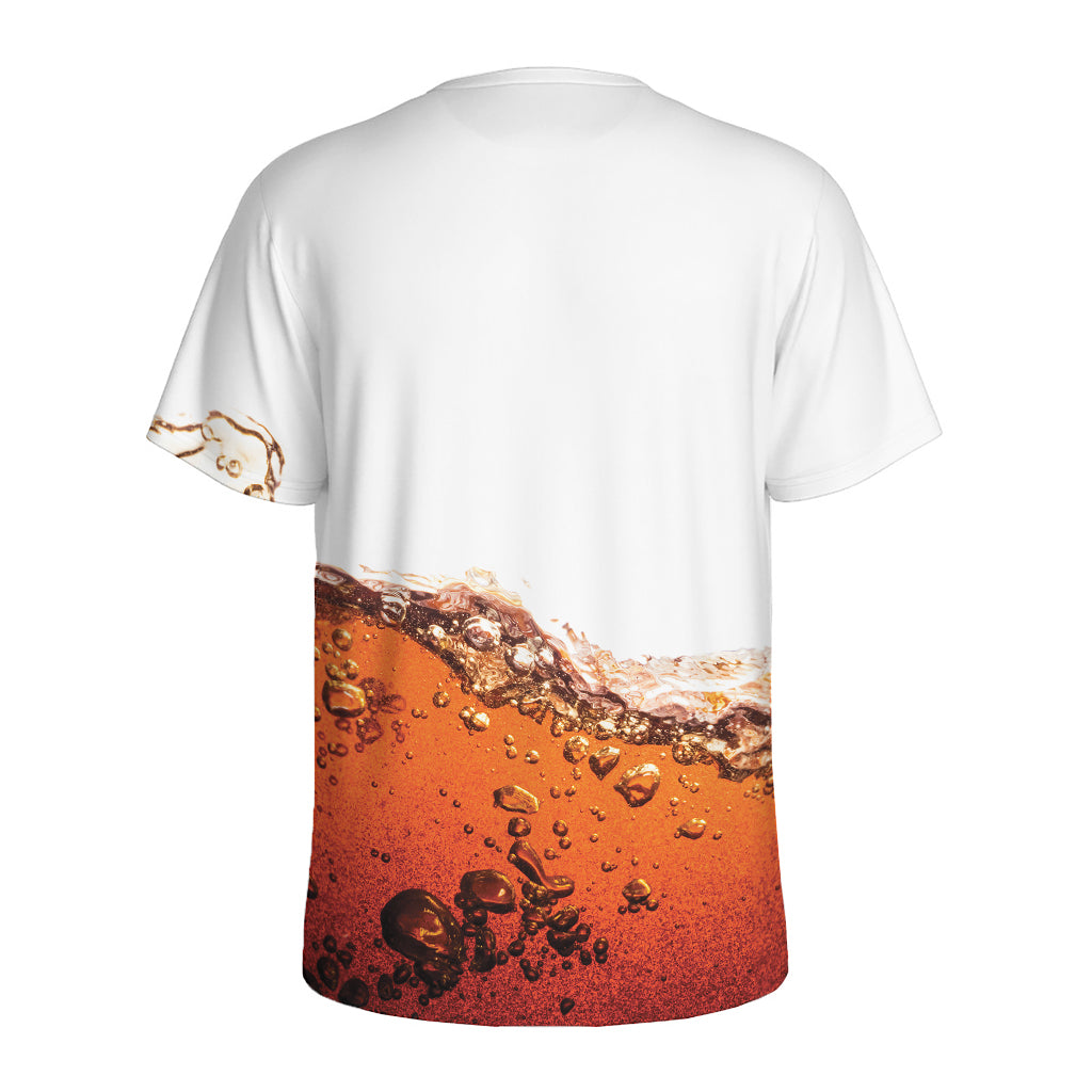 Cola Print Men's Sports T-Shirt