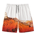 Cola Print Men's Swim Trunks