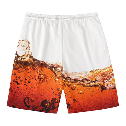 Cola Print Men's Swim Trunks