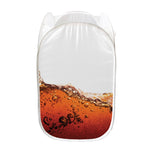 Cola Print Mesh Laundry Hamper