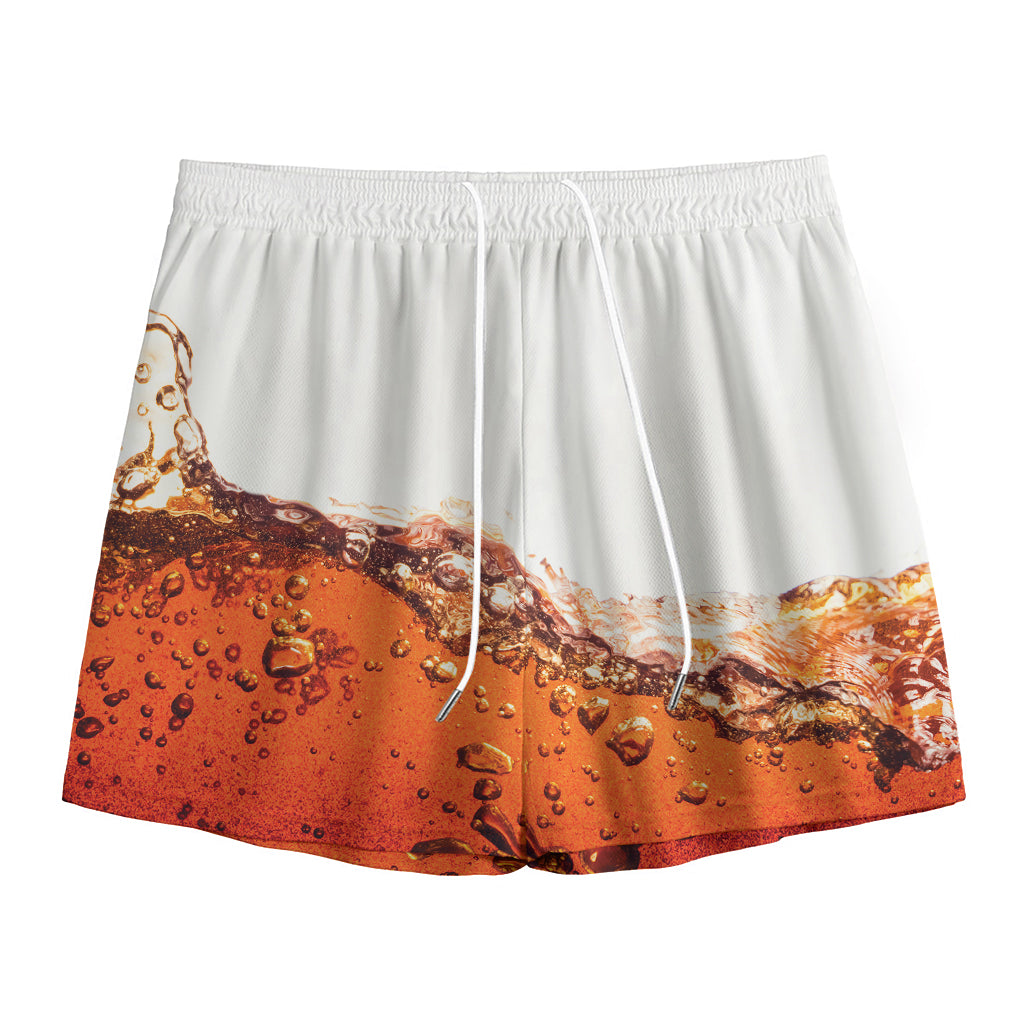 Cola Print Mesh Shorts