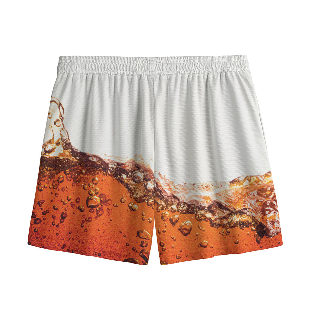 Cola Print Mesh Shorts