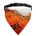 Cola Print Over The Collar Dog Bandana