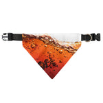 Cola Print Over The Collar Dog Bandana