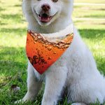 Cola Print Over The Collar Dog Bandana