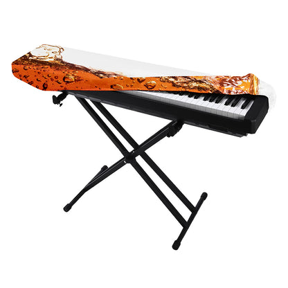 Cola Print Piano Keyboard Cover