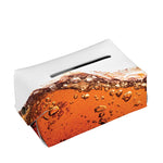 Cola Print Rectangle Tissue Box Cover