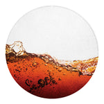 Cola Print Round Blanket