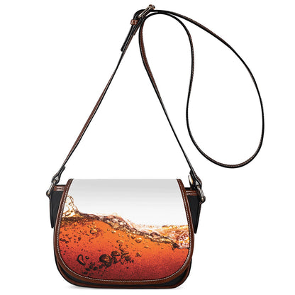 Cola Print Saddle Bag