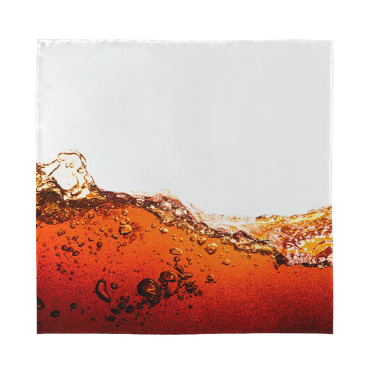 Cola Print Silk Bandana