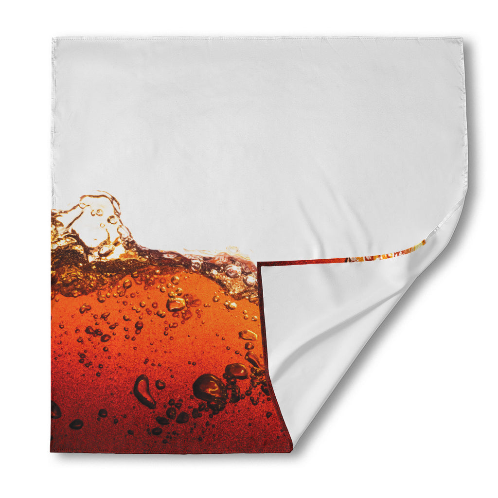 Cola Print Silk Bandana