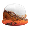 Cola Print Snapback Cap