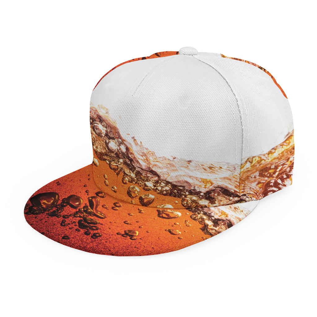 Cola Print Snapback Cap