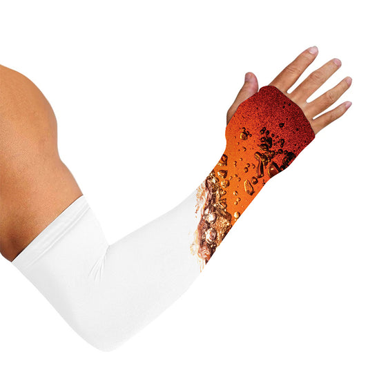 Cola Print Sun Protection Arm Sleeves