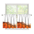 Cola Print Tier Curtains