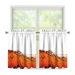 Cola Print Tier Curtains