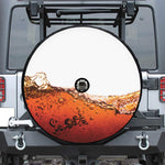 Cola Print Tire Cover With Camera Hole