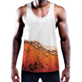 Cola Print Men's Workout Tank Top