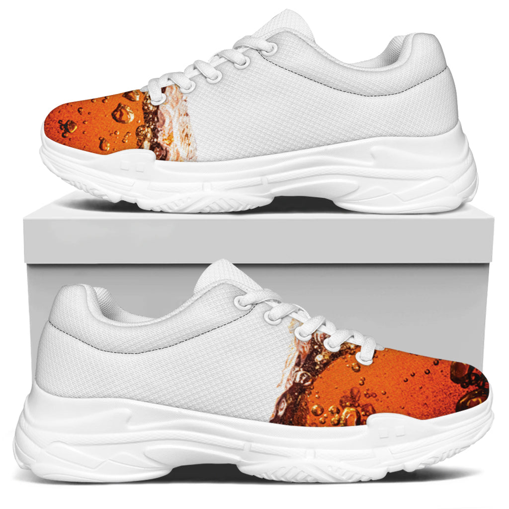 Cola Print White Chunky Shoes