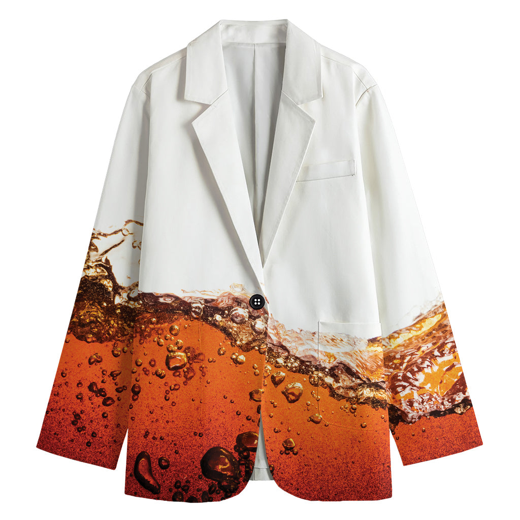 Cola Print Women's Cotton Blazer