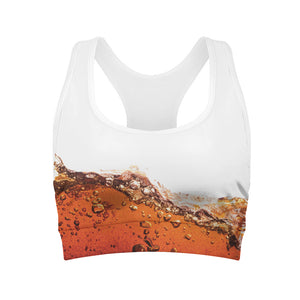 Cola Print Women's Sports Bra