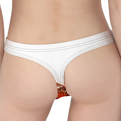 Cola Print Women's Thong