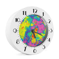 Colorful Acid Melt Print Alarm Clock