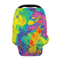 Colorful Acid Melt Print Baby Seat Cover