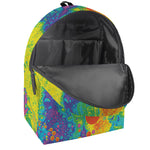 Colorful Acid Melt Print Backpack