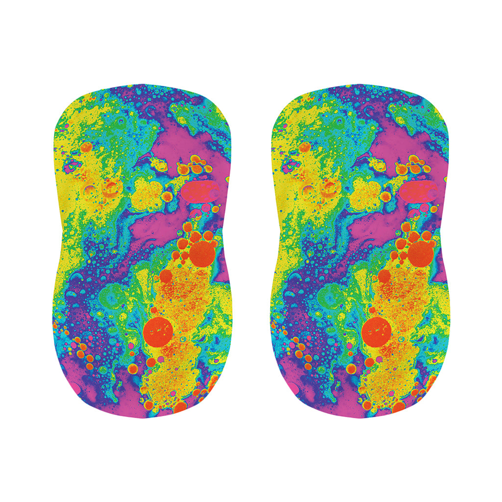 Colorful Acid Melt Print Bar Stool Covers