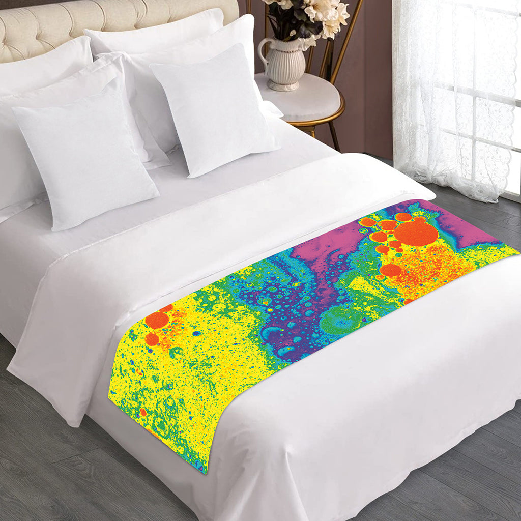 Colorful Acid Melt Print Bed Runner