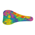 Colorful Acid Melt Print Bicycle Seat Cover