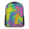 Colorful Acid Melt Print Casual Backpack