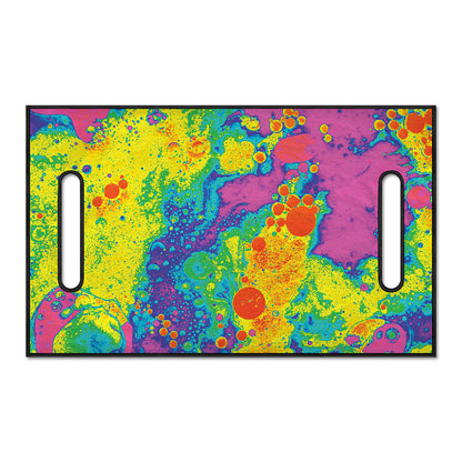 Colorful Acid Melt Print Golf Cart Seat Cover
