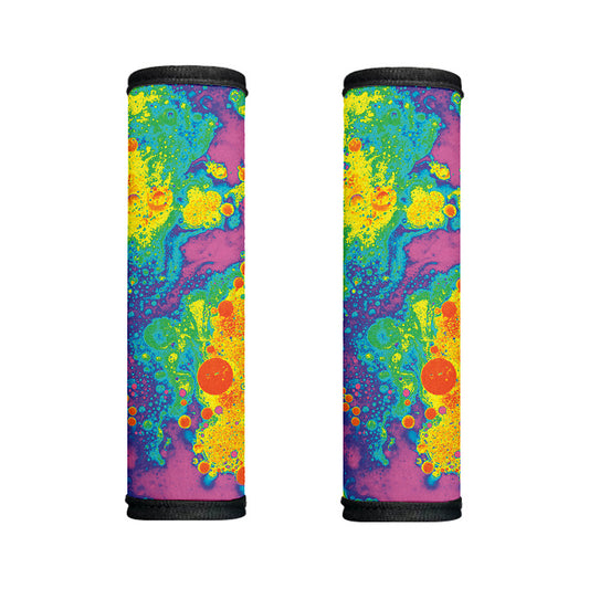 Colorful Acid Melt Print Handle Covers