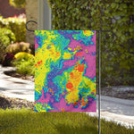 Colorful Acid Melt Print House Flag